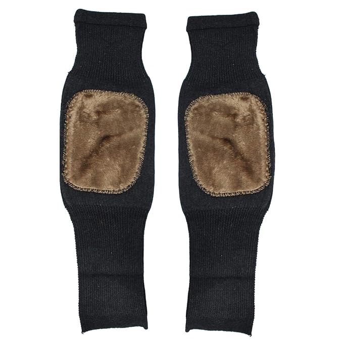 Woolen Knee Warmer Cap For Men And Women (random Design)