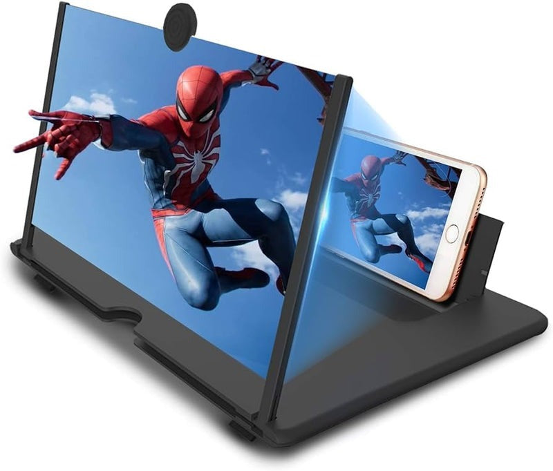 Screen Magnifier Expand Video Screen Amplifier With Eyes Protection Larged Foldable Stand Holder